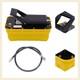 10000psi 2.3l Air Hydraulic Foot Pedal Pump Auto Body Frame Machine + Air Hose