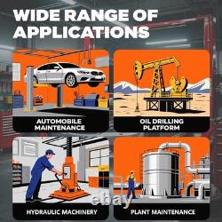 10000PSI Hydraulic Air Foot Pump Control Lift, Hydraulic Pump with Remote Control