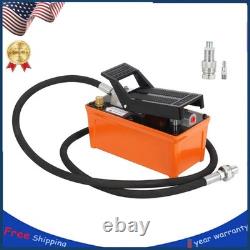 10000 PSI Air Actuated Treadle Hydraulic Pump with 6.6 Ft Pipe for Hydraulic
