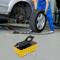 10000 PSI Air Hydraulic Foot Pedal Jack Pump Rotary Lift 0.75-0.95/Lmin 2.3L