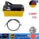 10000 Psi Air Hydraulic Foot Pedal Jack Pump Rotary Lift 0.75-0.95/lmin 2.3l