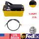 10000 Psi Air Hydraulic Foot Pedal Jack Pump Rotary Lift 0.75-0.95/lmin 2.3l