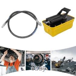 10000 PSI Air Hydraulic Foot Pedal Jack Pump Rotary Lift 0.75-0.95/Lmin 2.3L