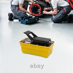 10000 PSI Air Hydraulic Foot Pedal Jack Pump Rotary Lift 0.75-0.95/Lmin 2.3L