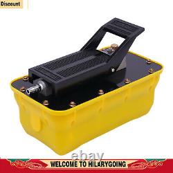 10000 PSI Air Hydraulic Foot Pedal Jack Pump Rotary Lift 0.75-0.95/Lmin 2.3L