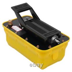 10000 PSI Air Hydraulic Foot Pedal Jack Pump Rotary Lift 0.75-0.95/Lmin 2.3L