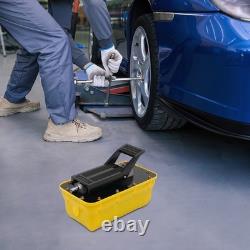 10000 PSI Air Hydraulic Foot Pedal Jack Pump Rotary Lift 0.75-0.95/Lmin 2.3L