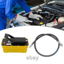 10000 PSI Air Hydraulic Foot Pedal Jack Pump Rotary Lift 0.75-0.95/Lmin 2.3L