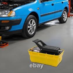 10000 PSI Air Hydraulic Foot Pedal Jack Pump Rotary Lift 0.75-0.95/Lmin 2.3L