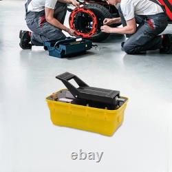 10000 PSI Air Hydraulic Foot Pedal Jack Pump Rotary Lift 0.75-0.95/Lmin 2.3L