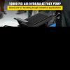 10000 Psi Air Hydraulic Pump 1/2 Gal Reservoir Foot Pedal 3/8 Npt Hose