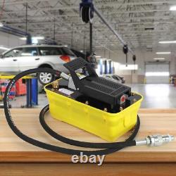 10000 PSI Foot-Operated Hydraulic Pump-2.3L, 1/2Gallon Reservoir 3/8''Outlet, NEW