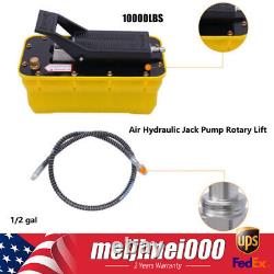 10000 Pounds Air Hydraulic Jack Pump Rotary Lift With air Hose 0.75-0.95/lmin