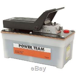 10000 Psi Power Team Pa6 Air Driven Hyd Pump 9-8000