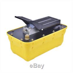 10T Air Foot Pedal Hydraulic Pump For Auto Body Frame Machines AND Shop Presses