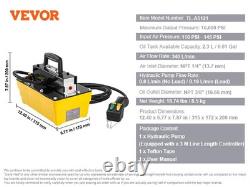 10,000PSI Air Hydraulic Pump 0.61Gal Reservoir & Remote Control Actuator