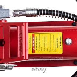 10,000PSI Red Air Hydraulic Frame Machine Pump, Air Actuated Foot Pump