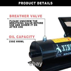 10,000 PSI 1.7L Reservoir NPT 3/8 Oil Outlet, Air Hydraulic Pump, Black