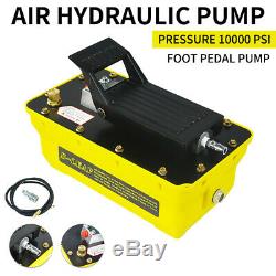 10,000 PSI 2.3L Power Hydraulic Air Foot Pump Control Lift Multi-purpose pump