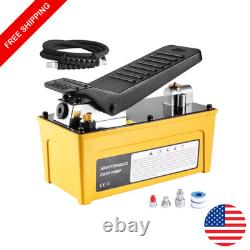 10,000 PSI Air Hydraulic Foot Pump 0.42 Gal Treadle Pump for Press Frame Machine