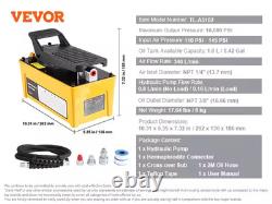 10,000 PSI Air Hydraulic Foot Pump 0.42 Gal Treadle Pump for Press Frame Machine