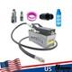 10,000 Psi Air Hydraulic Pump 0.45 Gal 3/8×1/4 Npt 6.6ft Pipe Gray