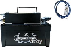 10,000 PSI Air Hydraulic Pump 3L Reservoir with Remote Control Hand Valve