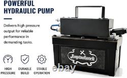 10,000 PSI Air Hydraulic Pump 3L Reservoir with Remote Control Hand Valve