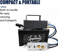 10,000 PSI Air Hydraulic Pump 3L Reservoir with Remote Control Hand Valve