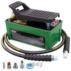 10,000 PSI Air Hydraulic Pump with Foot Pedal and 6.6 ft Hose