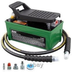 10,000 PSI Air Hydraulic Pump with Foot Pedal and 6.6 ft Hose