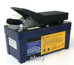 10,000 PSI Foot Operated Air/Hydraulic Pump for Rams Presses & Hydraulic Puller
