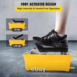 10,000 PSI Hydraulic Foot Pump Aviation Aluminum Pump Core and Plastic Shell