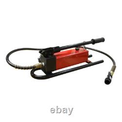 10,000 PSI Pneumatic Hydraulic Pump MH2 Electric Hand Pumper 72 Hose & Coupler