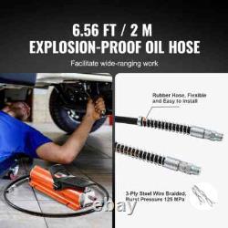 10,000 psi Air Hydraulic Pump 0.18 Gal. Reservoir Metal Shell Air Actuated Tread