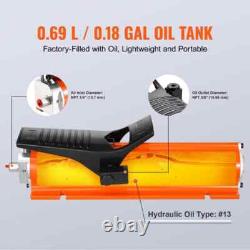 10,000 psi Air Hydraulic Pump 0.18 Gal. Reservoir Metal Shell Air Actuated Tread