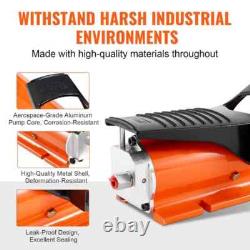 10,000 psi Air Hydraulic Pump 0.18 Gal. Reservoir Metal Shell Air Actuated Tread