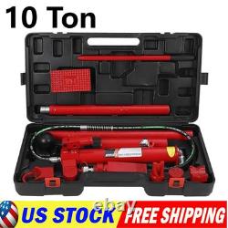 10 12 Ton Hydraulic Porta Power Jack Air Pump Lift Ram Body Frame Repair Kits