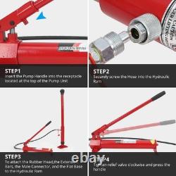 10/12 Ton Porta Power Hydraulic Jack Air Pump Lift Ram Body Frame Repair Kits