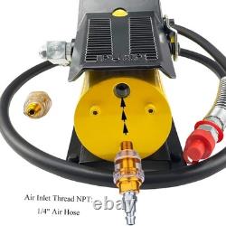 10 Ton Air Hydraulic Pump 10,000 PSI Porta Power Hydraulic Air Foot Pump Control