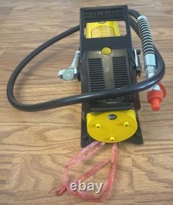 10 Ton Air Hydraulic Pump 10,000 PSI Porta Power Hydraulic Air Foot Pump Control