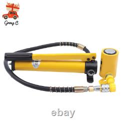 10 Ton Hydraulic Porta Power Jack Air Pump Lift Ram Body Frame Repair Kits Heavy