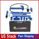 10 Ton Hydraulic Porta Power Jack Air Pump Lift Ram Body Frame Repair Kits Heavy