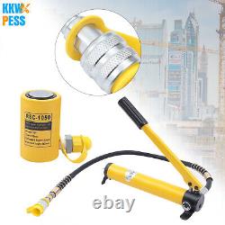 10 Ton Hydraulic Porta Power Jack Air Pump Lift Ram Body Frame Repair Kits Heavy