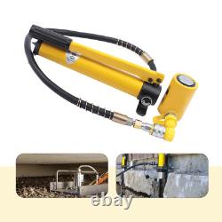 10 Ton Hydraulic Porta Power Jack Air Pump Lift Ram Body Frame Repair Kits Heavy