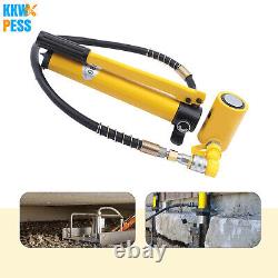 10 Ton Hydraulic Porta Power Jack Air Pump Lift Ram Body Frame Repair Kits Heavy