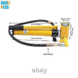 10 Ton Hydraulic Porta Power Jack Air Pump Lift Ram Body Frame Repair Kits Heavy