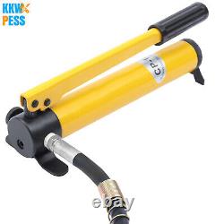 10 Ton Hydraulic Porta Power Jack Air Pump Lift Ram Body Frame Repair Kits Heavy