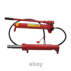 10 Ton Porta Power Steel Hydraulic Jack Air Pump Lift Ram Frame Repair Kit Truck