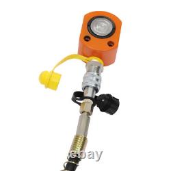 10 Tons Hydraulic Jack Pump Ram Cylinder Manual Hydraulic Hand Pump Low Profile